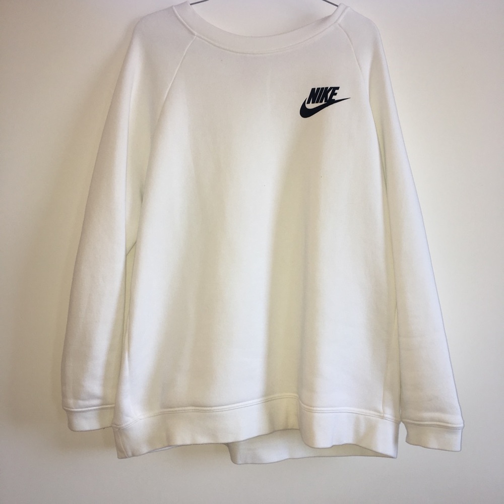 White Nike Crewneck